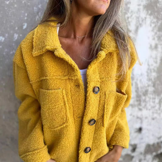 Manteau en laine d'agneau